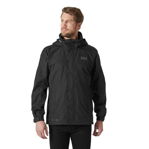 Helly Hansen Herren Regenjacke Dubliner Jacket, Schwarz, L, 62643