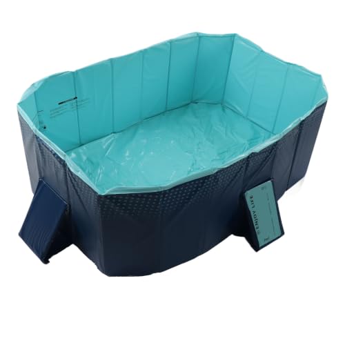 HEEPDD Faltbarer Pool, PVC, übergroßer Kinderpool, Einfacher Aufbau, 1,6 M für den Heimgebrauch Im Freien (1,6 m/63 Zoll)