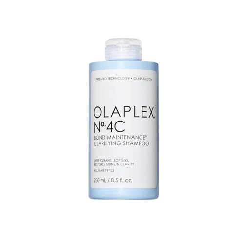 Olaplex No 4C Bond Maintenance Shampoo, Reinigt Grün, Macht Weich, Stellt Glanz Und Klarheit Wieder Her, Wo Produktablagerungen Oder Überschüssiges Öl Auftreten, 250ml
