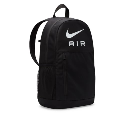 NIKE DR6089-010 Y NK ELMNTL BKPK - NK AIR Sports backpack Unisex BLACK/BLACK/WHITE Größe 1SIZE