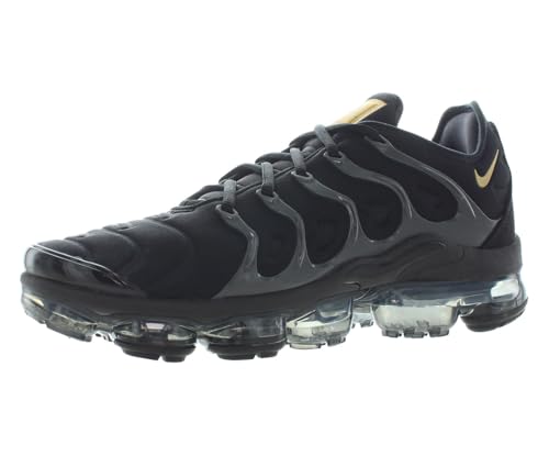 Nike Herren Air Vapormax Plus Sneaker, Mehrfarbig Schwarzmetallic Gold Anthrazit 001, 45 EU