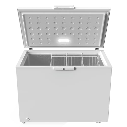 Bauknecht GTE 308MD Gefriertruhe 308 l, Multi Zone, WinterProof bis -15 °C, Door Balance Deckel-System, Touch Display, Sicherheitsschloss, 3 Vorratskörbe, Weiß