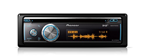 Pioneer DEH-X8700DAB-AN, 1-DIN-Autoradio, CD-Tuner mit FM und DAB+, Bluetooth, MP3, USB und AUX-Eingang, RGB – Beleuchtung, Bluetooth, Smart Sync App, 5-Band Equalizer, inkl. DAB-Antenne