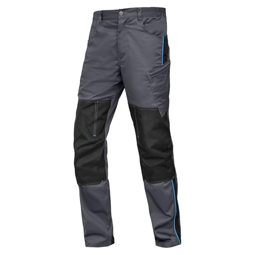 WORK IDEA Herren Stretch-Arbeitshose mit zahlreichen Taschen und Werkzeugtaschen