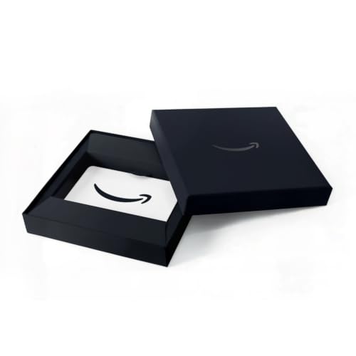Amazon Physischer Gutschein | in einer Geschenkbox - Für jeden Anlass - Klassisches Schwarz