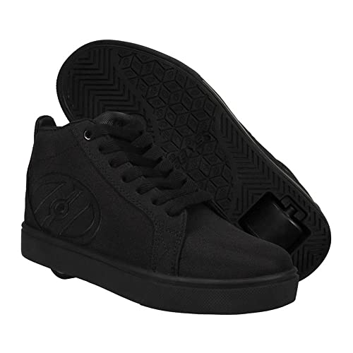 HEELYS Herren Racer 20 Mid Schuhe mit Rollen, Schwarz, 45 EU