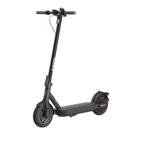Xiaomi Electric Scooter 4 Pro 2nd Gen, Elektroroller für Erwachsene, 25 km/h, maximale Geschwindigkeit, Leistung 1000 W, Reichweite 60 km, Reifen 10 Zoll, Zahlenschloss inklusive, Schwarz