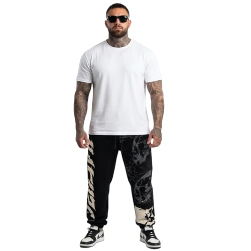 Yakuza Herren Liquid Loose Jogginghose