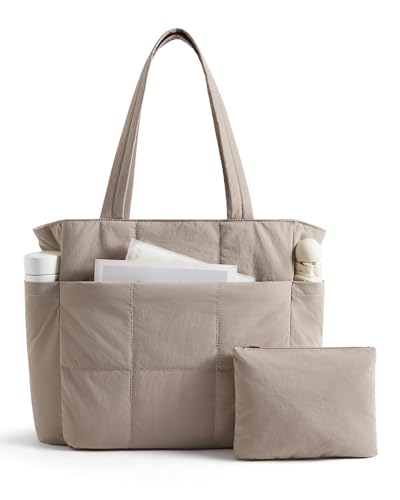 LIGHT FLIGHT Puffer Handtasche Damen Groß Shopper Tasche Arbeitstasche