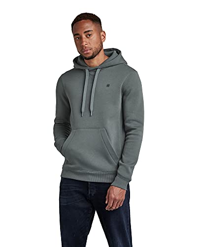 G-STAR Herren Premium Core Hoodie Sweater, Grau (Graphite D16121-C235-996), L