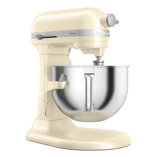 KitchenAid Küchenmaschine - Artisan - Multifunktionaler Küchenroboter mit Schüsselheber - Mit 5 Zubehörteilen - 5,6L - Matt schwarz