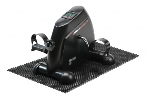 Ultrasport Mini-Bike 50 Ohne Griff, Arm Und Beintrainer, Heimtrainer, Mini-Bike, Bewegungstrainer, LCD Display Mit Computerfunktion, Ideal Zur Stärkung, Max. Benutzergewicht Bis Zu 100