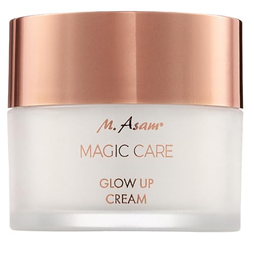 M. Asam MAGIC CARE Glow Up Creme (50 ml) – Leichte Gesichtscreme mit Sofort- & Langzeit Glow-Effekt, sorgt für eine geschmeidige Haut, ideal als Tagespflege & als Make-up Basis, Gesichtspflege