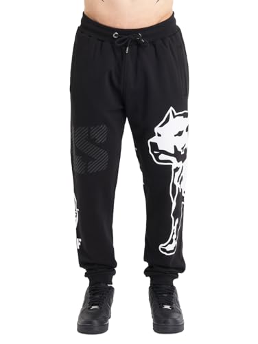 Amstaff Baran Herren Jogginghose Sweatpants Baumwolle Sporthose Schwarz