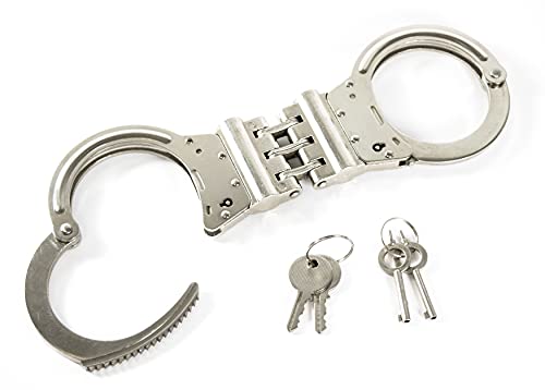 PRODEF® Hochsicherheits-Handschelle mit Zylinderschloss, Breitscharnier