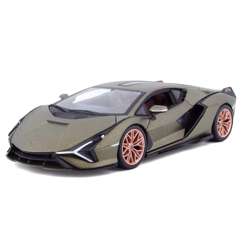 Bburago - Lamborghini Sian FKP 37 Maßstab 1:24, Diecast Replica mit öffnenden Türen, zufälliges Sortiment, offizielle Lamborghini Lizenz