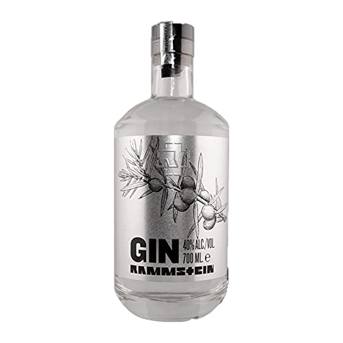 Rammstein Gin (1 x 0.7l), Offizielles Band Merchandise Fan Getränk Schnaps Alkohol
