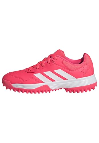 adidas Unisex Kinder Hockey Youngstar K Shoes, Solar Turbo/FTWR White/core Black, 35 EU