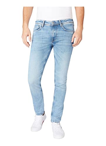 Pepe Jeans Herren Cash Jeans, Blau (Denim-vx5), 33W / 32L EU