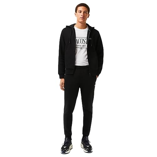 Lacoste Herren Wh2528 Trainingsanzug, Schwarz, L