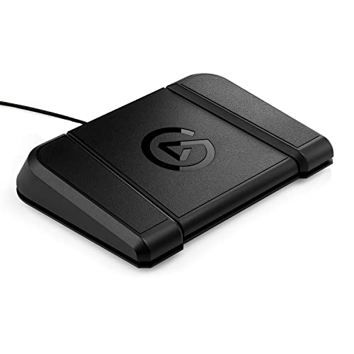 Elgato Stream Deck Pedal – Freihand-Studio-Controller, 3 Makro-Fußpedale, Auslösen von Aktionen in Apps und Software wie OBS, Twitch, YouTube und anderen, für Mac und PC