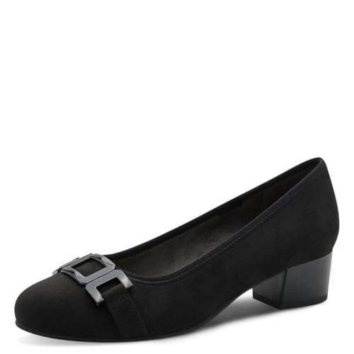 Jana Damen 8-22369-45 Pumps, Black, 39 EU