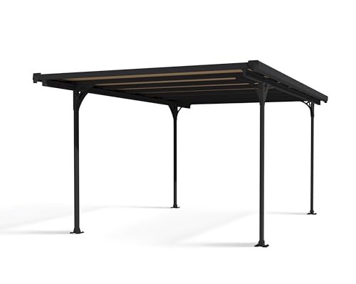 Canopia Carport Modena 5000 ca. 504 x 300 cm Aluminium schwarz