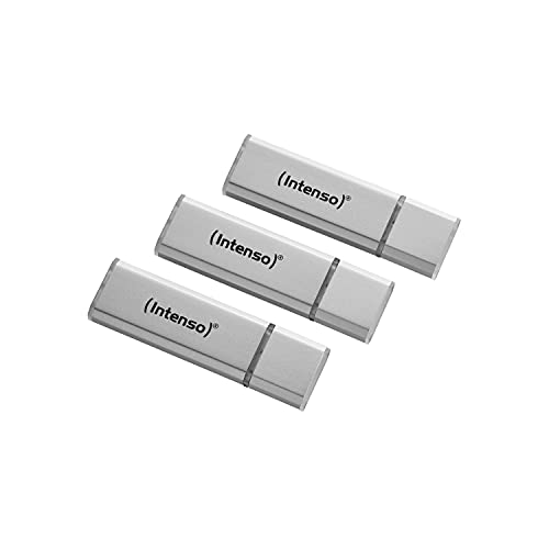 Intenso Alu Line 3X 32GB USB-Stick USB 2.0 silber (Dreierpackung)