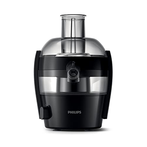 Philips Entsafter - 500W, 1,5L, HomeID Rezept App, Schnelle Reinigung (HR1832/00)