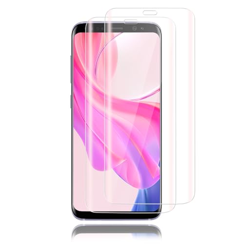2 Stück für Panzerglas für Samsung Galaxy S8 Plus Schutzfolie, 9H Härte & Anti-Fingerabdruck, Sensitive Touch, Blasenfrei Displayschutzfolie, Dauerhaft Bruchsicher Ultrabeständig Schutzglas Folie