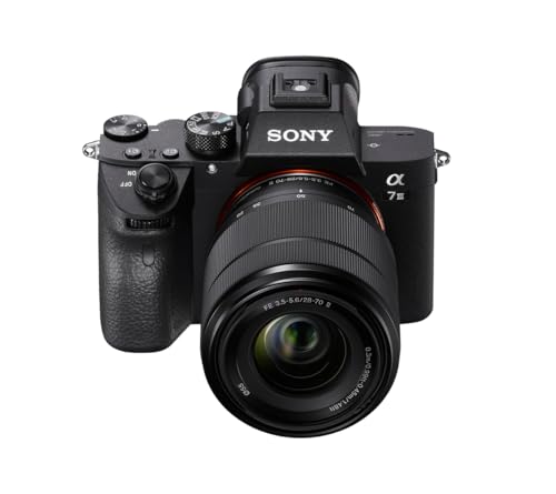 Sony Alpha 7 III Spiegellose Vollformat-Kamera mit 28-70 mm II f/3.5-5.6 (Schneller 0,02s AF, optische 5-Achsen-Bildstabilisierung)