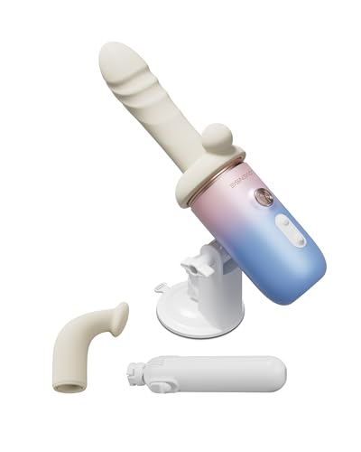 LOVENSE Spinel Dildo mit Stoßfunktion, Vibrations Heiz Dildo Maschine, App-Steuerung, G-Punkt-Stimulator, Vibratorenset für handfreie Stimulation, Sex-Spielzeug für Frauen, Paare, Männer