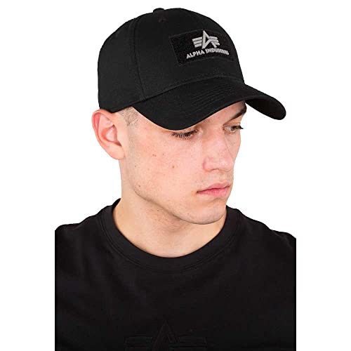 Alpha Industries Unisex Cap VLC II Basecap für Herren Hut, Black, Talla Única