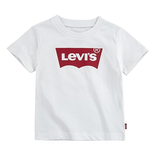Levi's Kids s/s batwing tee Baby Jungen Weiß 36 Monate