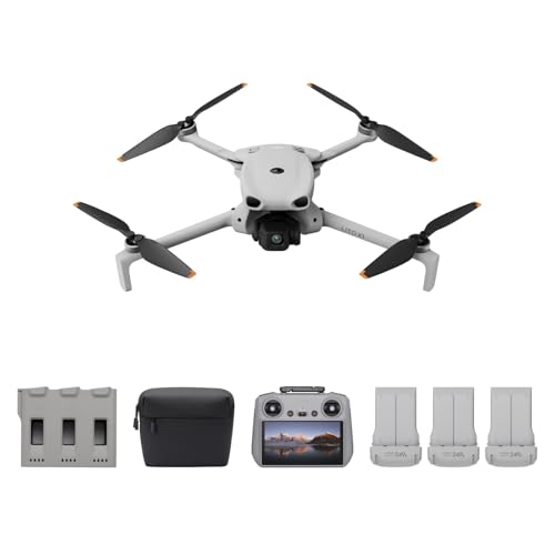 DJI Lito X1 Fly More Combo mit DJI RC 2, 4K Kameradrohne für Einsteiger, Hinderniserkennung, ActiveTrack, 1/1,3-Zoll-Sensor, Leicht, für Erwachsene, 15 km Videoübertragung, 3 Akkus, C0