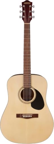 Gretsch Prelude D100 Akustikgitarre Dreadnought für Anfänger, Natur