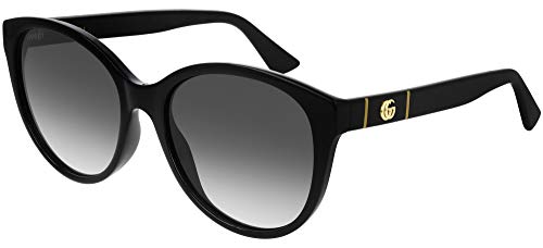 Gucci Sonnenbrillen GG0631S Black/Grey Shaded 56/18/145 Damen