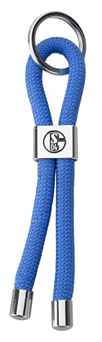 FC Schalke 04 Schlüsselanhänger - Schlaufe - blau | Kordel | Anhänger | S04