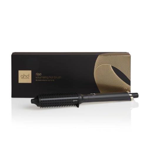 ghd Rise Volumen gebende Heißbürste in Schwarz - Professionelle elektrische Volumenbürste, 2X Mehr Volumen - Für Alle Haartypen
