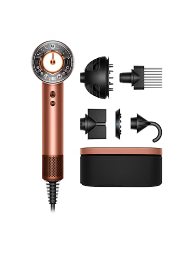 Dyson Supersonic Nural™ hair dryer - Curly+Coily (Amber silk/Pink champagne)