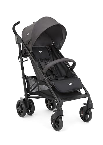 Joie brisk™ lx Buggy, leicht, flache Liegeposition, großer Korb, vorwärtsgerichtet, 5-Punkt-Gurt, Geburt bis 4 Jahre (0–22 kg) (EMBER)