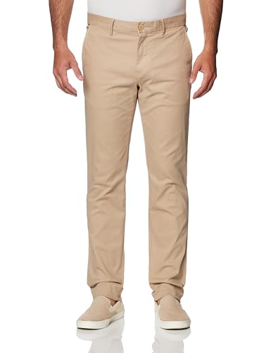 Tommy Hilfiger Herren Chino Hose Bleecker Essential Twill Slim Fit, Beige (Beige), 29W/28L