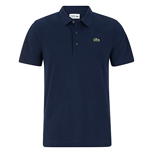 Lacoste Herren Sport, Poloshirt L1230-00, Einfarbig, Gr. Large (Herstellergröße: 50)(T5), Blau (166 MARINE)