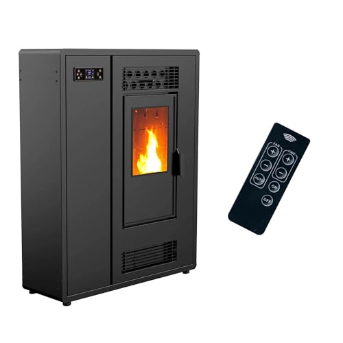 Sannover Air Slim Astral Pelletofen 12,2 kW schwarz