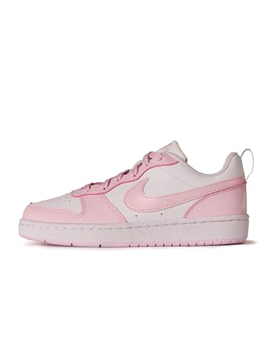 Nike Unisex Kinder Court Borough Low Recraft (Gs) Sneaker, White Pink Foam, 40 EU