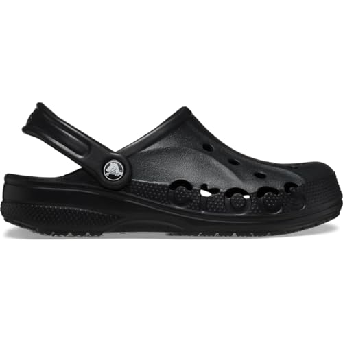 Crocs Unisex Erwachsene Via Clog Clog, Black, 45/46 EU