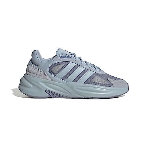 adidas Herren Ozelle Cloudfoam Shoes Schuhe, Silver Violet/Wonder Blue/Crew Blue, 42 EU