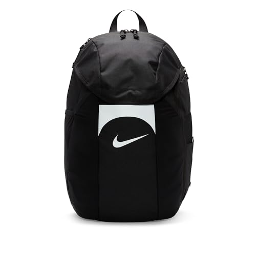 NIKE Unisex Backpack Academy Storm-Fit, Black/Black/White, DV0761-011, 30L