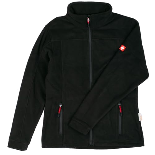 Engelbert Strauss Damen Fleecejacke e.s.Classic, Farbe:schwarz, Größe:3XL