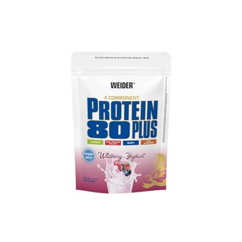 Weider Protein 80 Plus, 500g, Waldfrucht-Joghurt